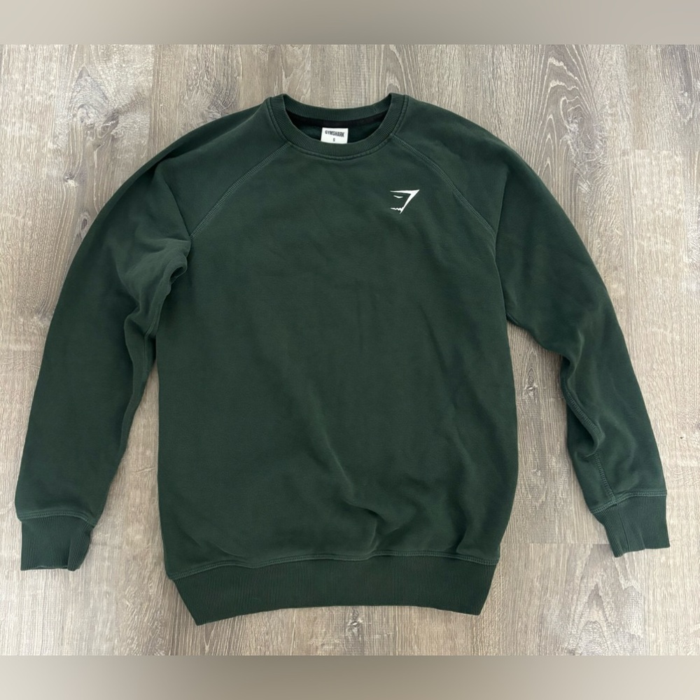 Gymshark Green Crew neck Size Small